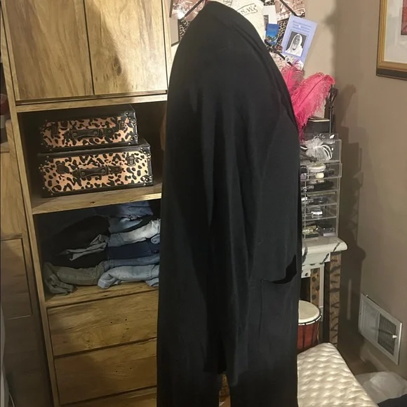 a new day Black Knit Cardigan - Medium - Picture 3 of 7